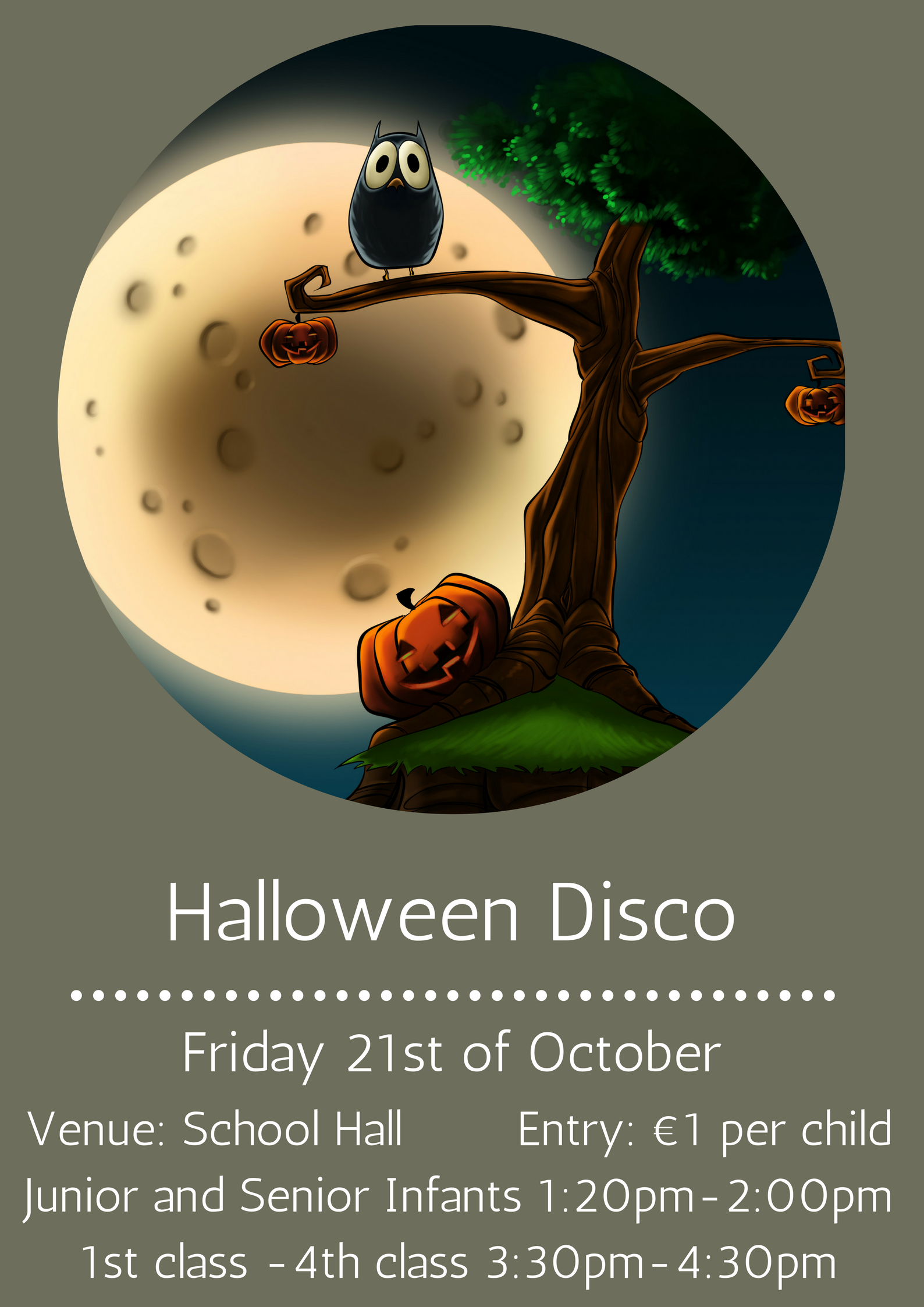 Halloween Disco organised by PTA